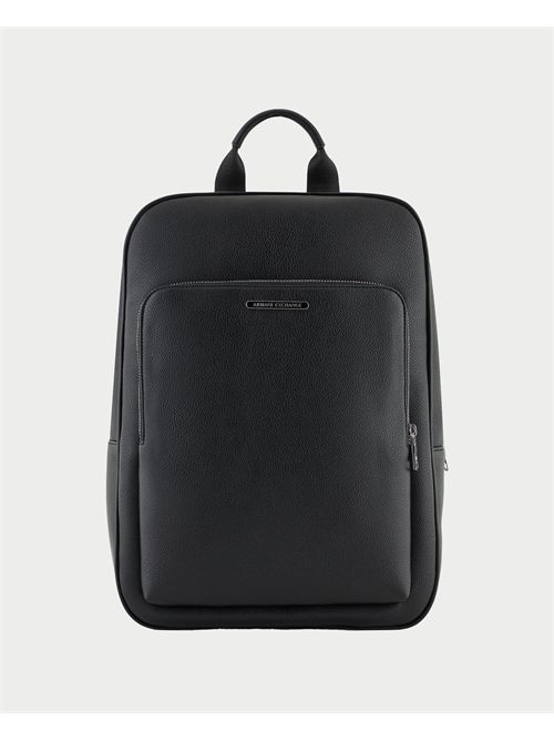 AX Backpack Black with Triple Zip ARMANI EXCHANGE | XM000241-AF12134UC001